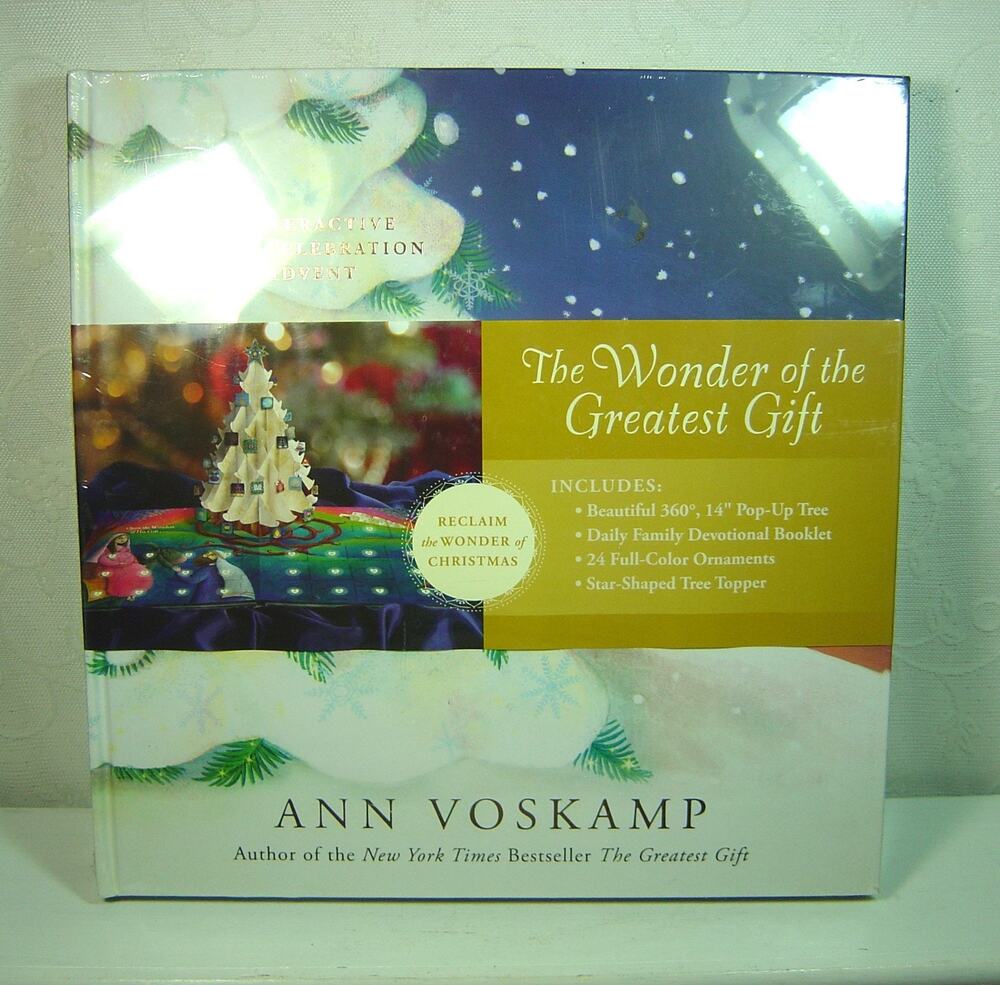 ANN VOSKAMP INTERACTIVE FAMILY CELEBRATION OF ADVENT-WONDER OF THE GREATEST GIFT